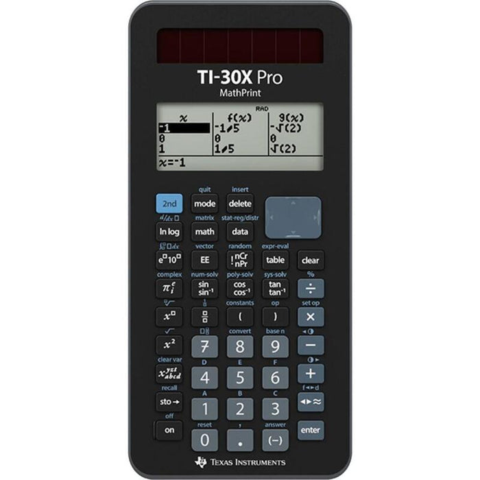 Calculadora Texas Instruments Ti 30x Pro Mathprint