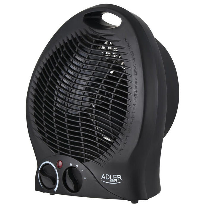 Calefactor Adler Ad 7761 Fan Heater, 2000 W, Black