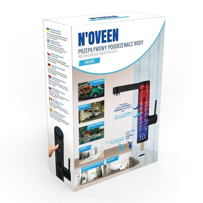 Calentador De Agua Instantáneo N'Oveen Iwh965 Inox Black