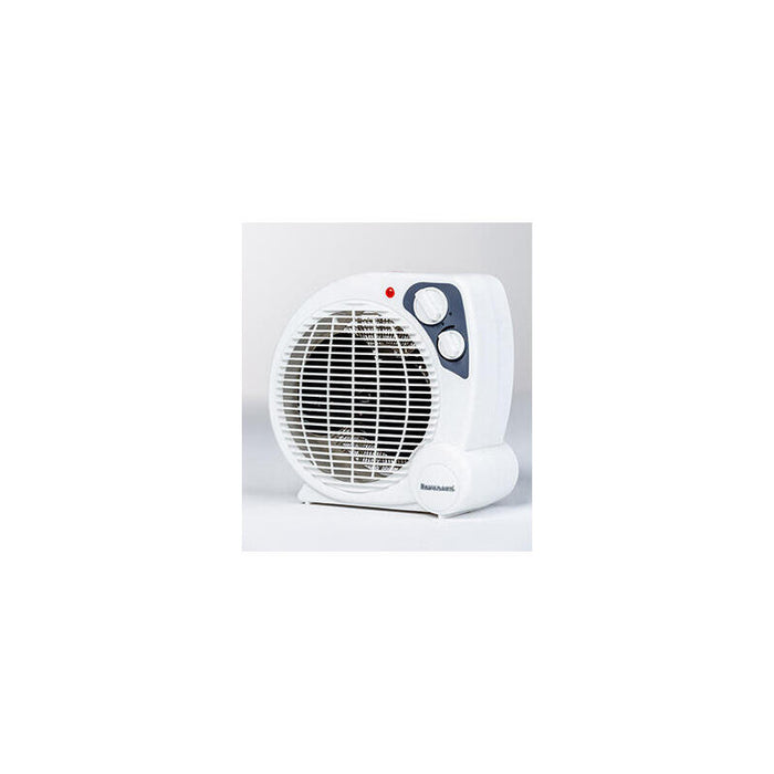 Calentador De Ventilador Ravanson Fh-101 (2000w; 2 Niveles De Calentamiento; Color Blanco)