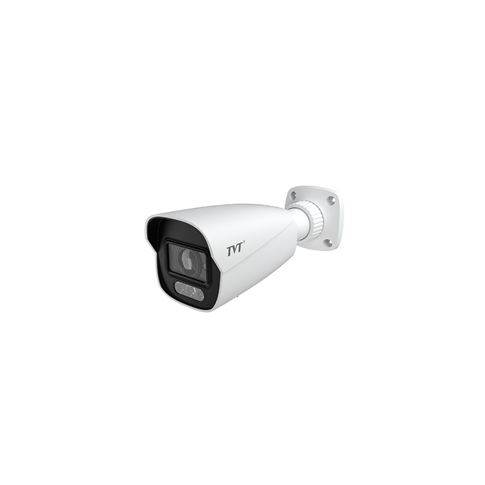 Cámara Bullet Ip 8mp 2,8mm Luz Blanca 30m Ip67 Audio Mic Light Explorer