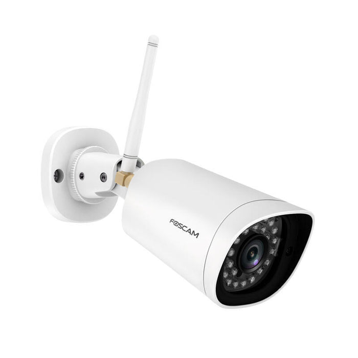 Cámara De Vigilancia Para Exteriores Foscam G4p, Negra [4 Mp Super Hd, Wlan, 1x Lan, Audio De Dos Vías, 20m Nac