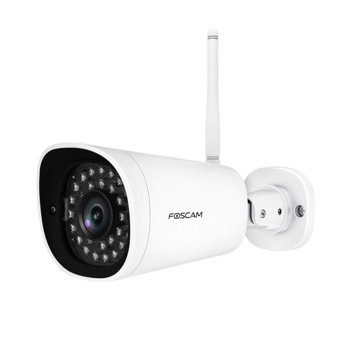Cámara De Vigilancia Para Exteriores Foscam G4p, Negra [4 Mp Super Hd, Wlan, 1x Lan, Audio De Dos Vías, 20m Nac