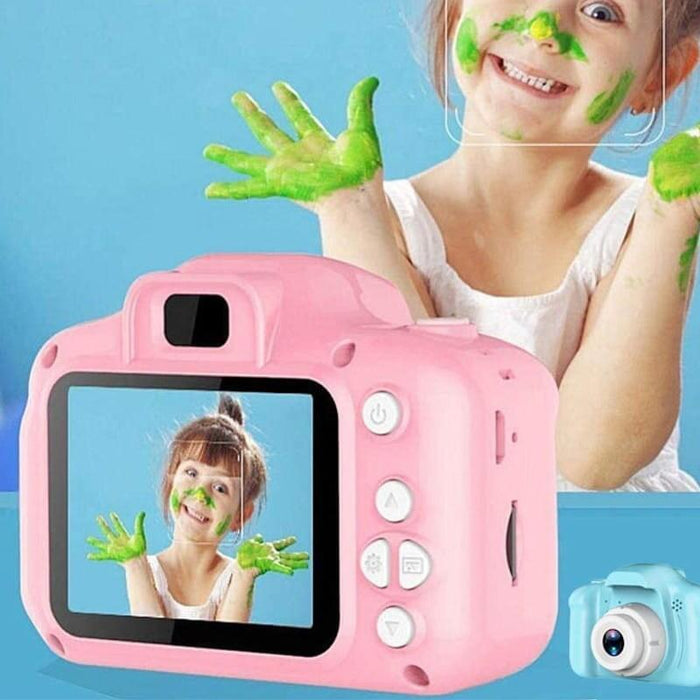 Cámara Digital Para Niños K1 Versión Mejorada 600mah Rosa