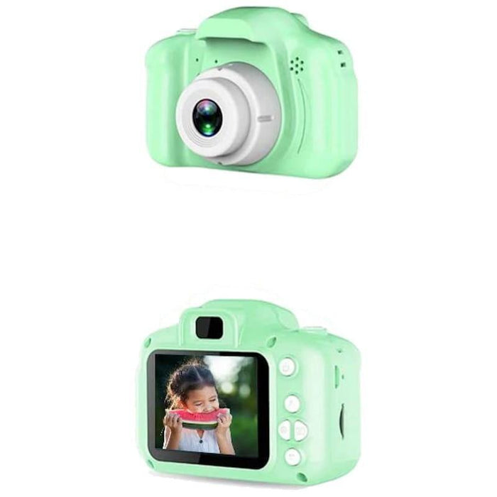 Cámara Digital Para Niños K1 Versión Mejorada 600mah Verde