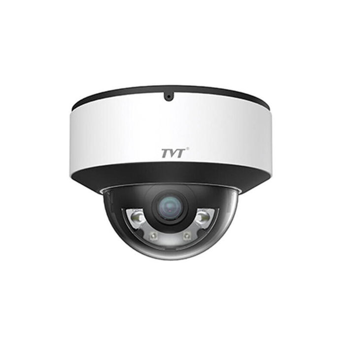 Cámara Domo Ip 4mp 2.8mm Iluminación Dual Ik10 Ip67 Mic