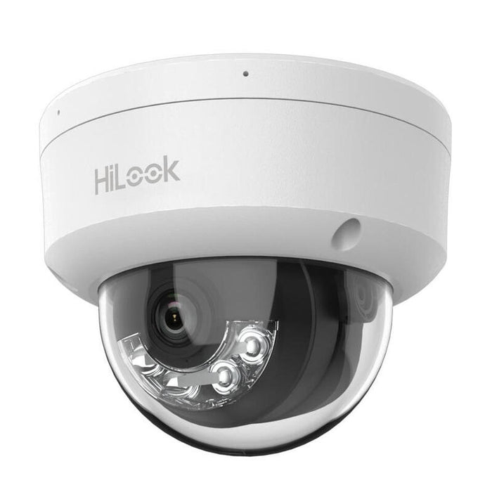 Cámara Ip Domo 4mp 2.8mm Luz Blanca Ir 20 Mic. Detección Personas Motion Detection 2.0
