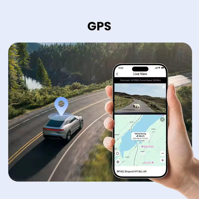 Ddpai Z50 Pro 4g Dual 4k Dash Cam - Cámara Para Coche