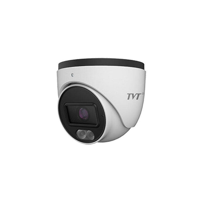 Cámara Turret Ip 4mp 2.8mm Full Color Ir30 Ip67 Audio Mic Light Explorer
