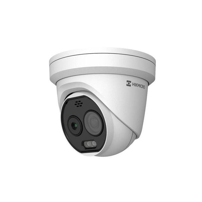 Cámara Turret Ip Biespectro 5mp Térmica 1.8mm 160×120 Y Óptica 2.Mm 2688×1944