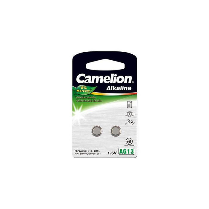 Camelion Ag13 / Lr44 / 357, Pila De Botón Alcalina, 2 Pieza(S)