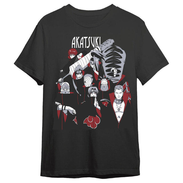 Camiseta Akatsuki Naruto Shippuden Adulto Talla 2xl