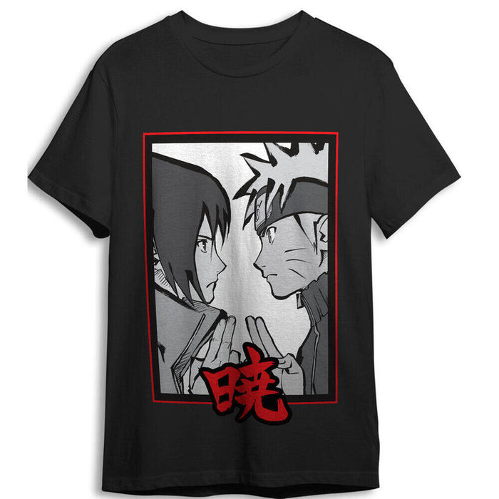 Camiseta Face To Face Naruto Shippuden Adulto Talla Xl