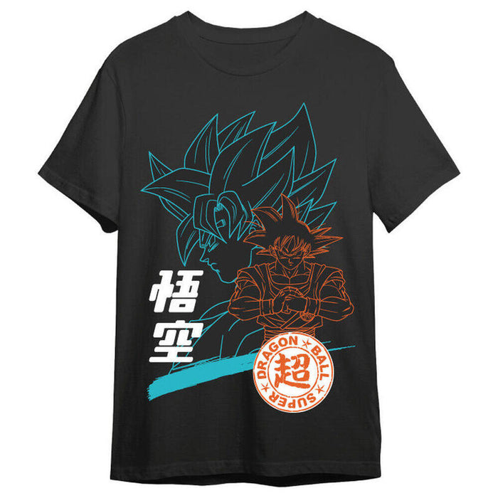 Camiseta Goku Silhouettes Dragon Ball Super Adulto Talla S