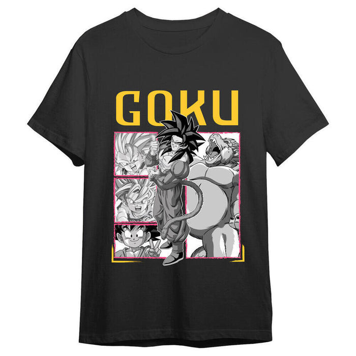 Camiseta Goku Super Saiyan 4 Dragon Ball Gt Adulto Talla Xl