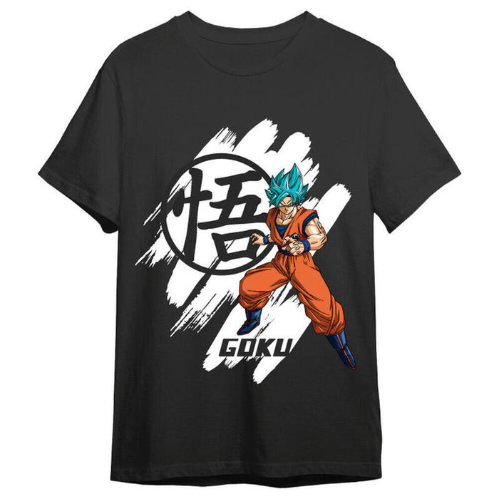Camiseta Goku Super Saiyan Blue Dragon Ball Super Adulto Talla S