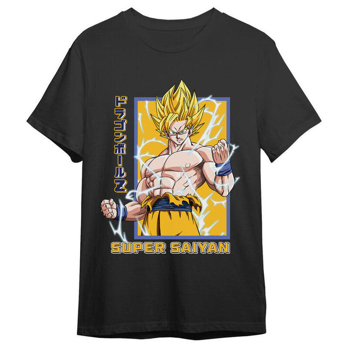 Camiseta Goku Super Saiyan Dragon Ball Z Adulto Talla L