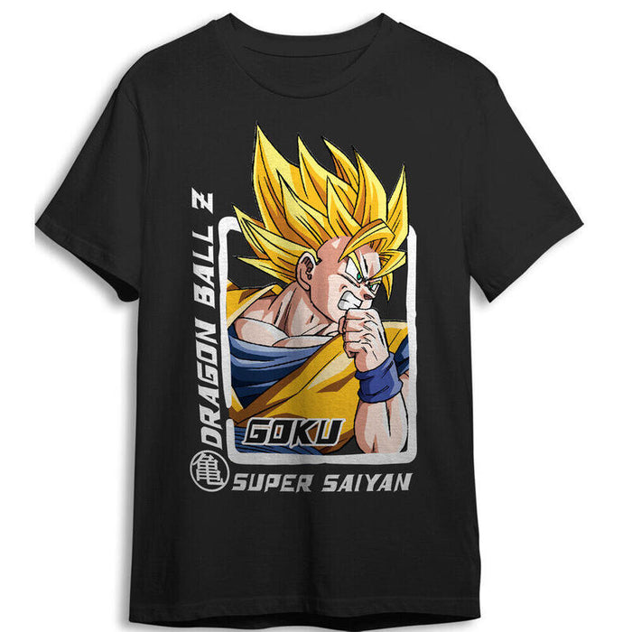 Camiseta Goku Super Saiyan Dragon Ball Z Adulto Talla L