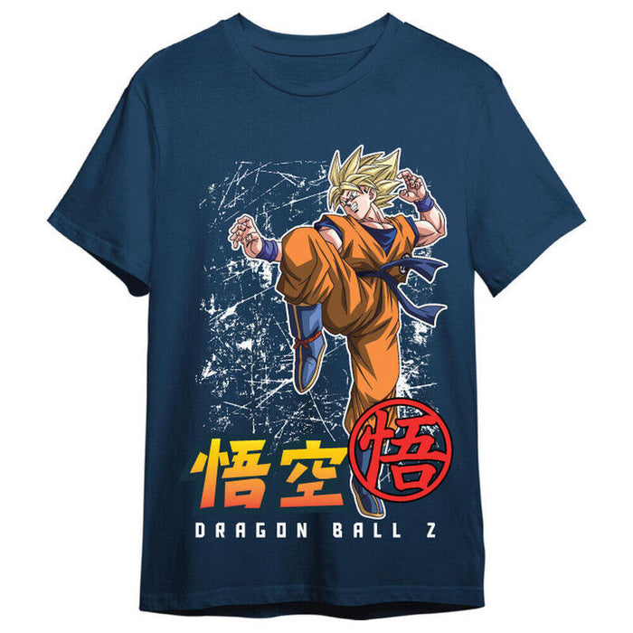 Camiseta Goku Super Saiyan Dragon Ball Z Adulto Talla S
