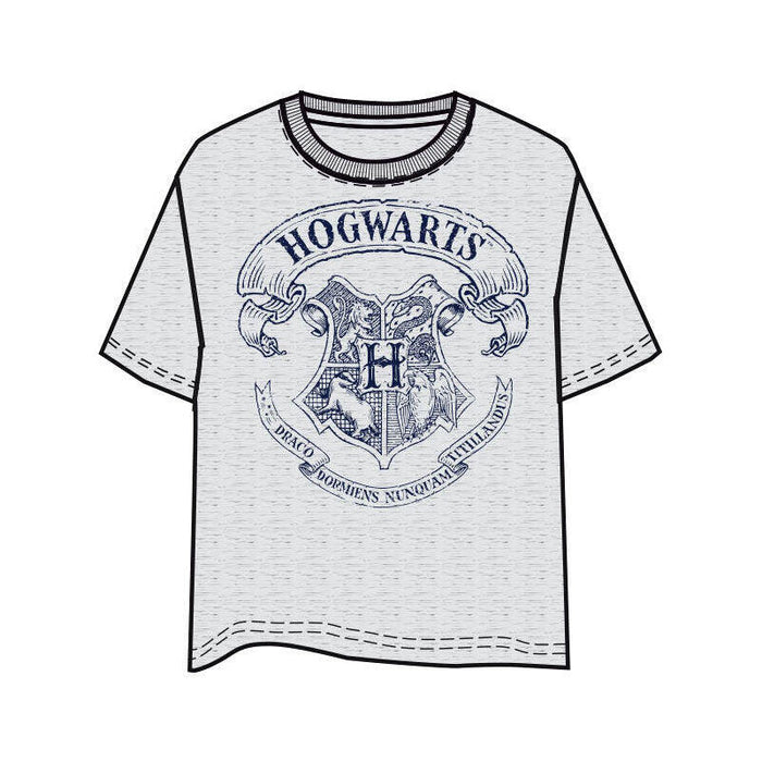 Camiseta Hogwarts Harry Potter Adulto Talla S