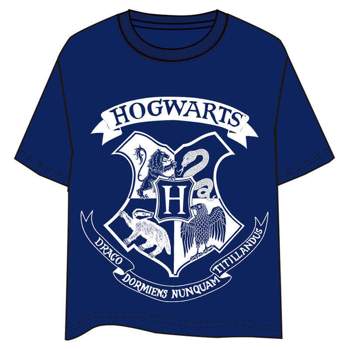 Camiseta Hogwarts Harry Potter Adulto Talla S