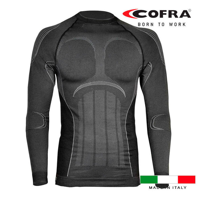 Camiseta Interior Térmica Bryne Antracita Cofra Talla Xs