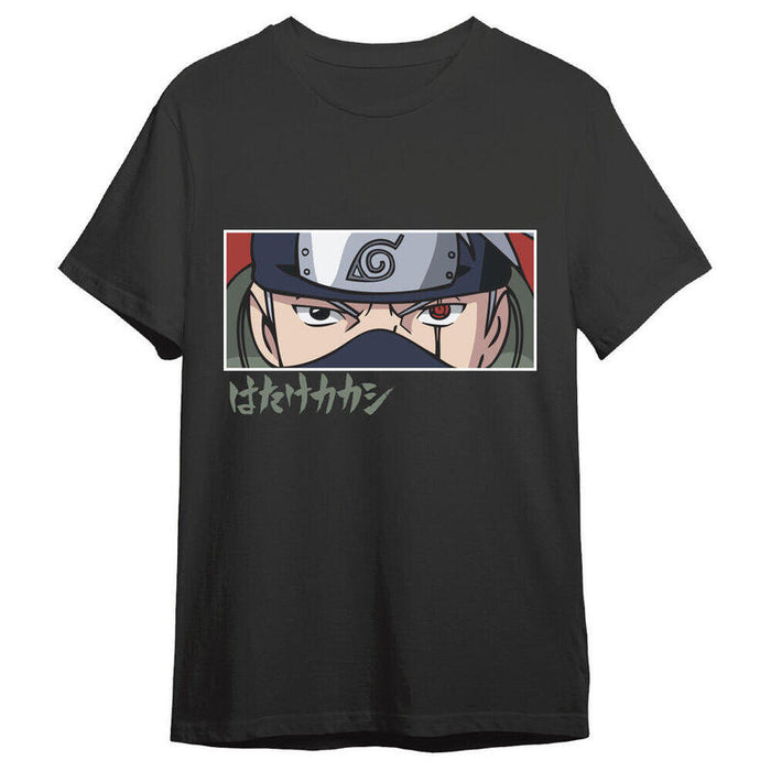 Camiseta Kakashi Eyes Naruto Shippuden Adulto Talla L