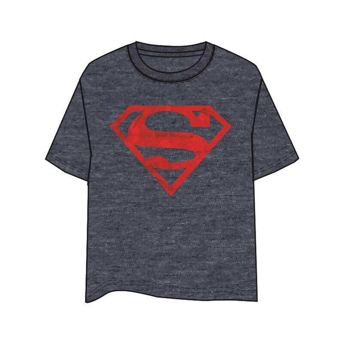 Camiseta Logo Superman Dc Comics Adulto Talla L