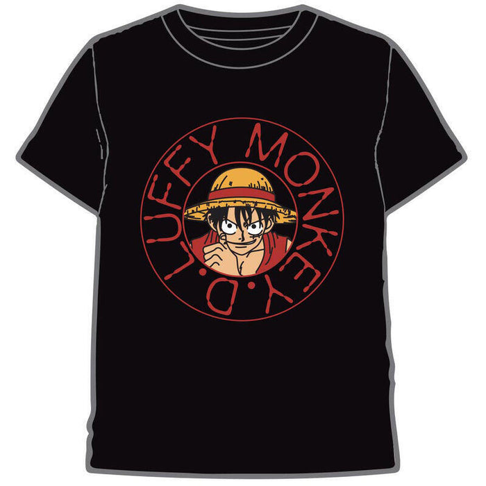 Camiseta Luffy Monkey One Piece Adulto Talla L