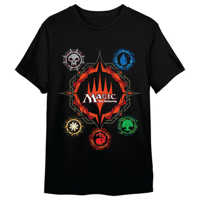Camiseta Mana Symbols Magic The Gathering Adulto Talla M