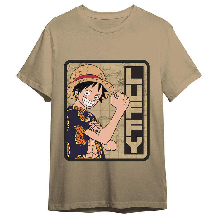 Camiseta Monkey D. Luffy One Piece Adulto Talla 2xl