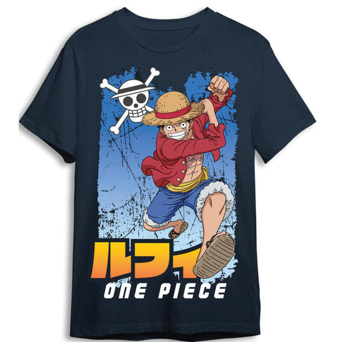 Camiseta Monkey D. Luffy One Piece Adulto Talla L