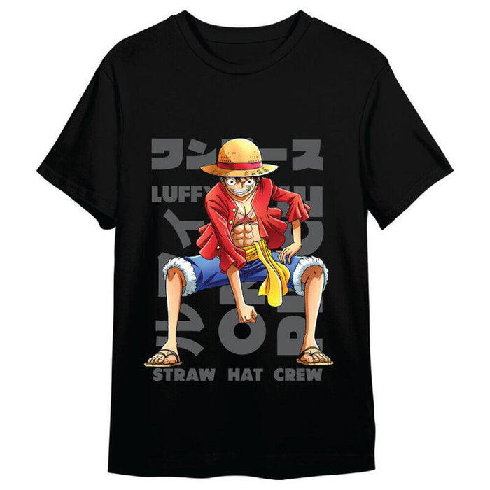 Camiseta Monkey D. Luffy One Piece Adulto Talla M