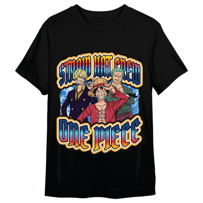 Camiseta Monkey D. Luffy, Roronoa Zoro & Sanji One Piece Adulto Talla 2xl
