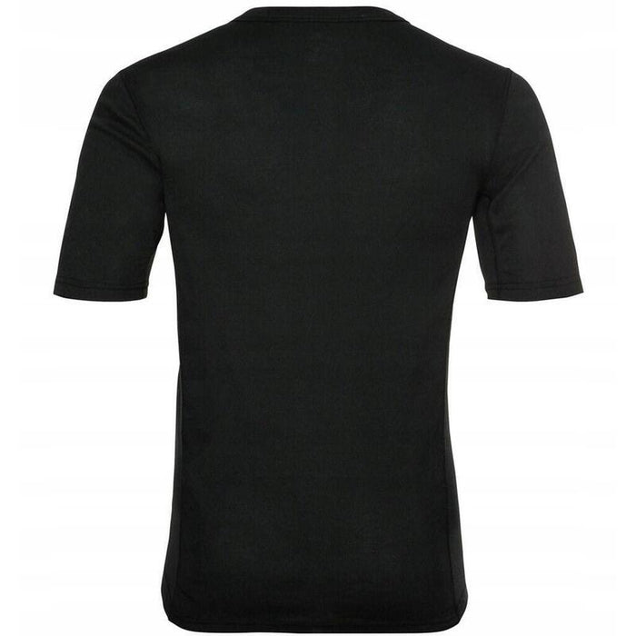 Camiseta Para Hombre Odlo Bl Top Cuello Redondo Manga Corta Active Warm Eco Talla M Negro