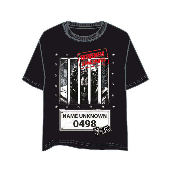 Camiseta Prision Joker Dc Comics Adulto Talla L