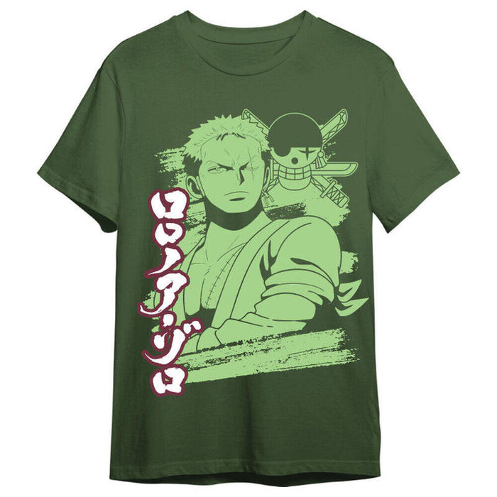 Camiseta Roronoa Zoro One Piece Adulto Talla 2xl