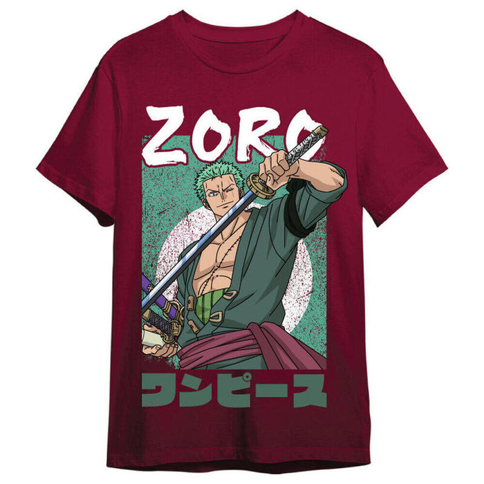 Camiseta Roronoa Zoro One Piece Adulto Talla L