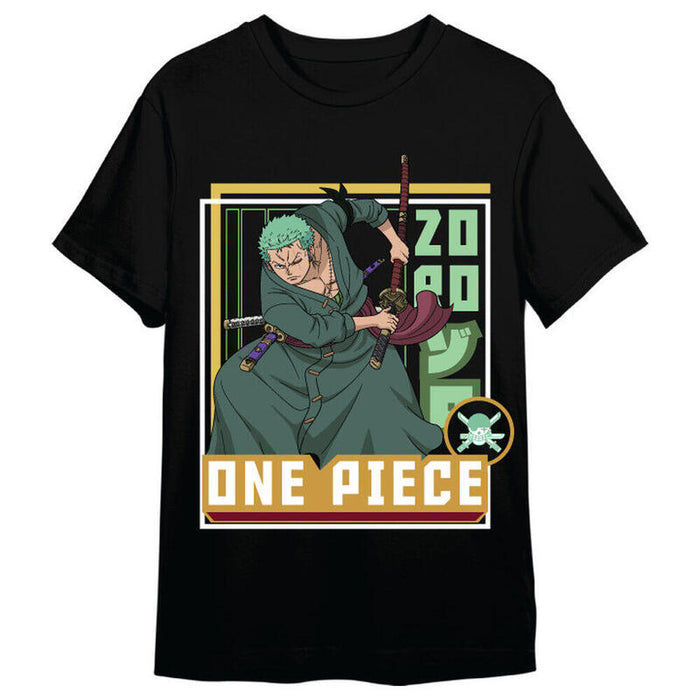 Camiseta Roronoa Zoro One Piece Adulto Talla S