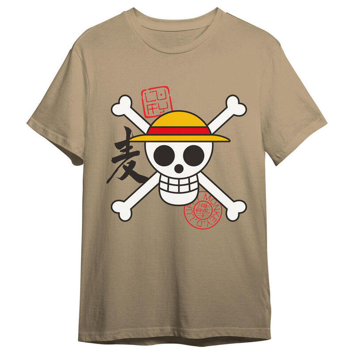 Camiseta Skull One Piece Adulto Talla Xl