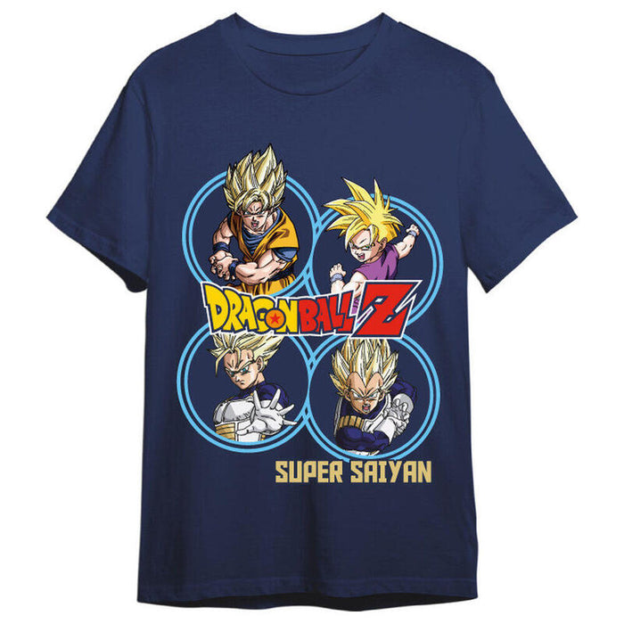 Camiseta Super Saiyans Dragon Ball Z Adulto Talla 2xl