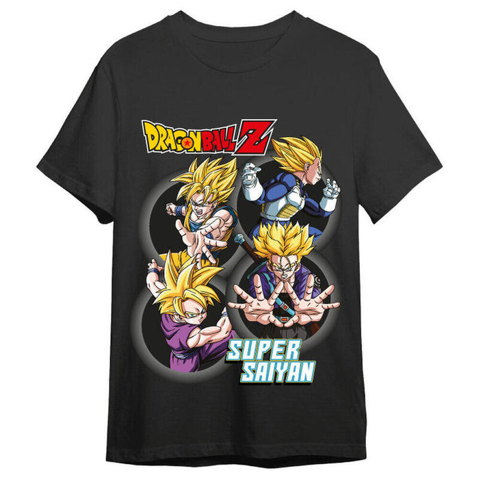 Camiseta Super Saiyans Dragon Ball Z Adulto Talla M