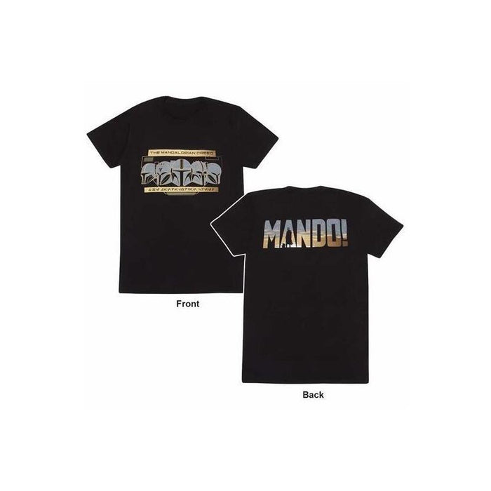 Camiseta The Mandalorian - Row Of Helmets - Xxl