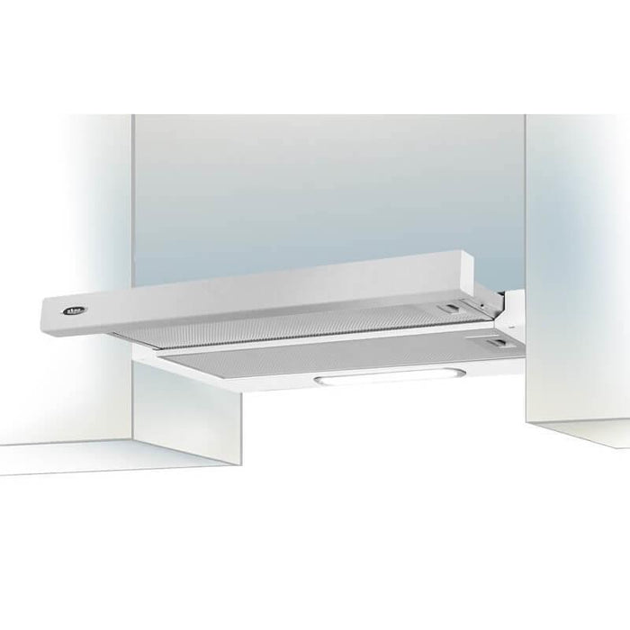Campana Telescópica Bajo Mueble Akpo Wk-7 Light Eco 60 Inox 265 5 M3 / H 600mm Color Inox