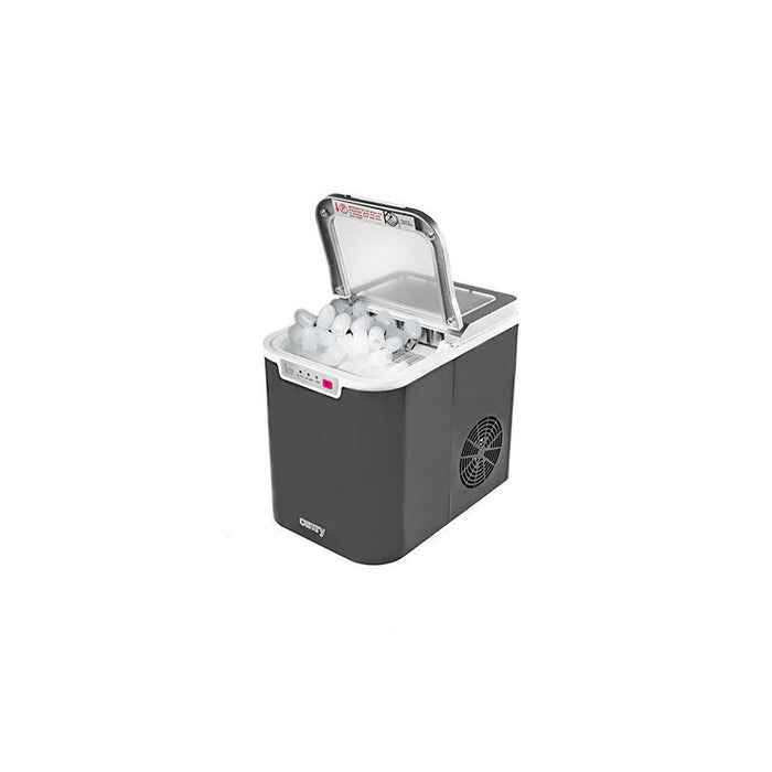 Camry Cr 8073 Fabricador De Cubitos De Hielo, Capacidad De Producción De Hielo 12 Kg, Depósito De Agua 2,2 L, Gris