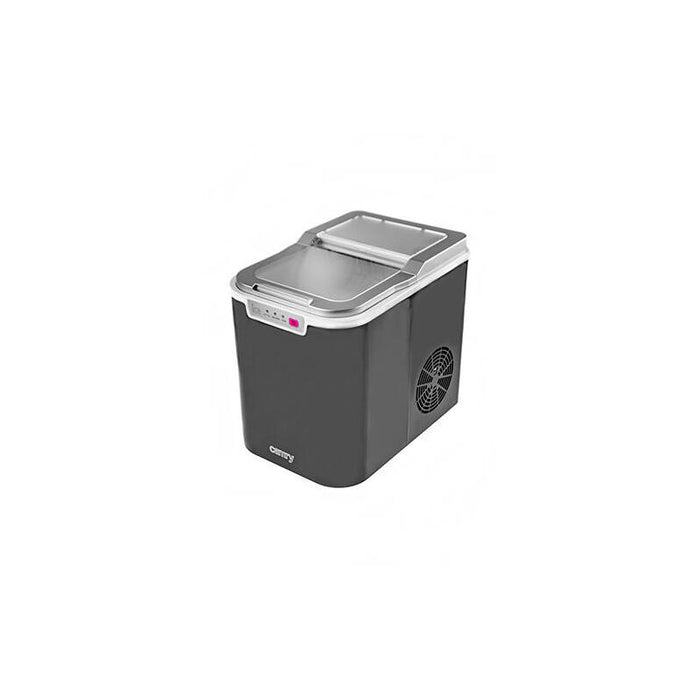 Camry Cr 8073 Fabricador De Cubitos De Hielo, Capacidad De Producción De Hielo 12 Kg, Depósito De Agua 2,2 L, Gris