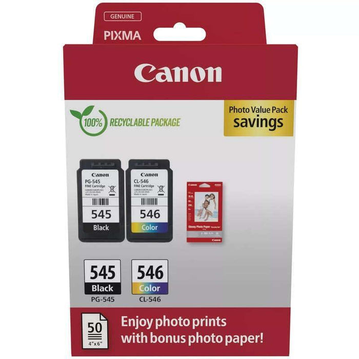 Canon 8287b009 Pg-545/Cl-546 Pvp Sec