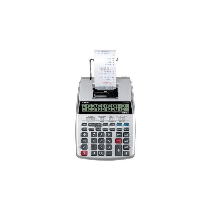Canon P23-Dtsc Iicalculadora Impresoralcd12 Dgitosbateraplata