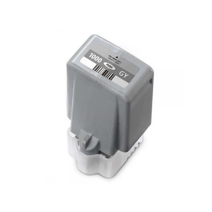 Canon Pfi1000 Gris Cartucho De Tinta Pigmentada Generico - Reemplaza Pfi1000gy/0552c001