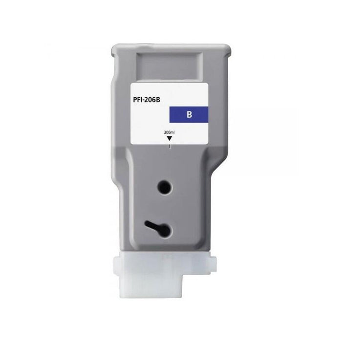 Canon Pfi206 Azul Tinta Pigmentada Generica - Reemplaza Pfi206b/5311b001
